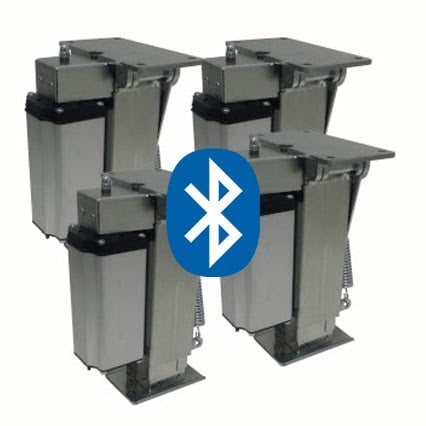 TESA Autolift 4 Steunpoten | Prijs incl. montage én adapterplaten voor &amp; achter