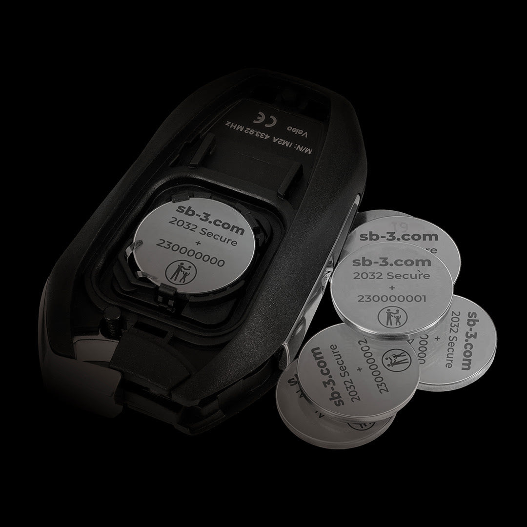 Set 2x Sleeping Battery 2032 inclusief KIWA Sticker